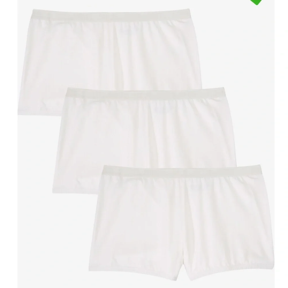New 3 pack Boyshorts Panties Plus Size 1X 16/18 fits comfort choice boy shorts